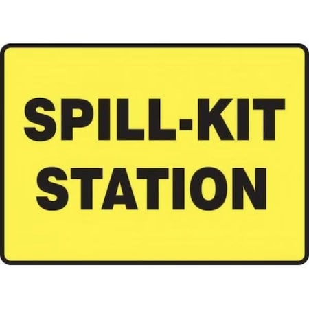 Accuform SAFETY SIGN SPILLKIT STATION 7 X FRMCHL563XL FRMCHL563XL